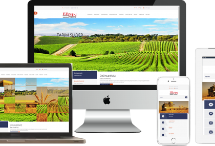Ersin Tarım Web Sitesi